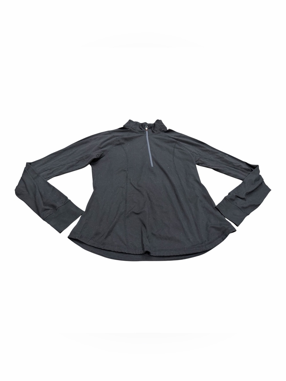 Old Navy Active Women's Size Large Black 1/4 Zip Long Sleeve 4 Way Stretch Top